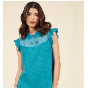 Modcloth Thank You Kindly Top NWOT